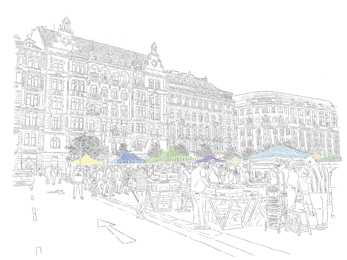 思い出の風景、憧れの風景を描きます 写真をもとにシンプルに、繊細に風景や人々を描きます イメージ6