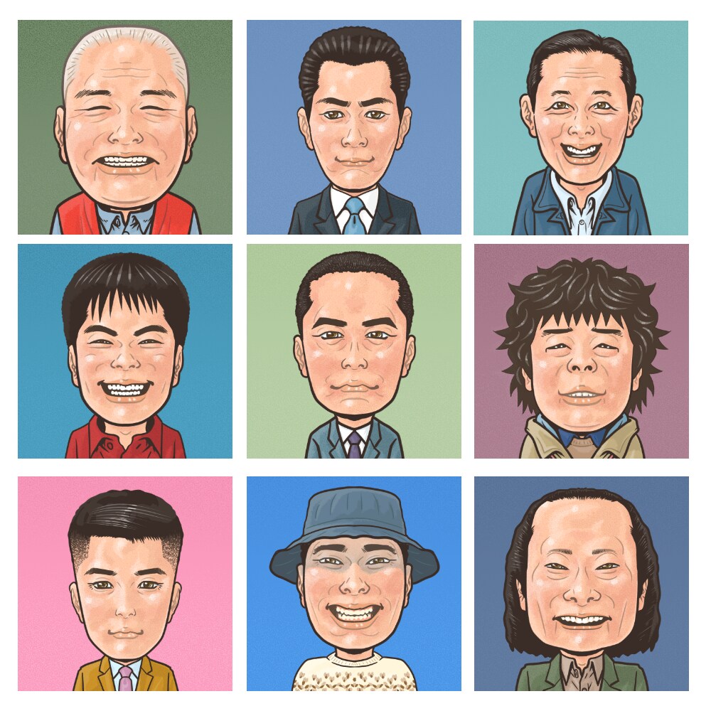 SNSアイコンにピッタリな印象的な似顔絵を描きます アイコンやお名刺に最適、印象的、個性的、魅力たっぷりな似顔絵 イメージ6