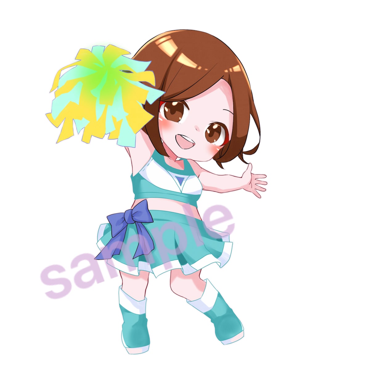 SDキャラ＆SNSアイコン制作／表情差分描きます SNSや配信で使える！可愛いミニキャラを描きます イメージ6