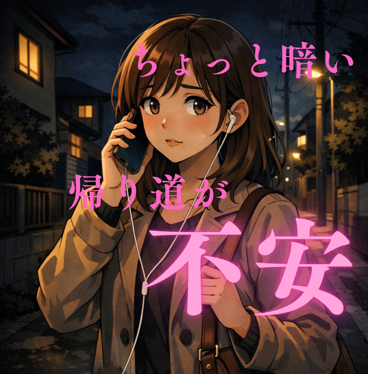 一人で帰る夜の帰り道、お話し相手になります 不安な時間を楽しい時間に変えませんか？ 無言、雑談OKです！ イメージ2