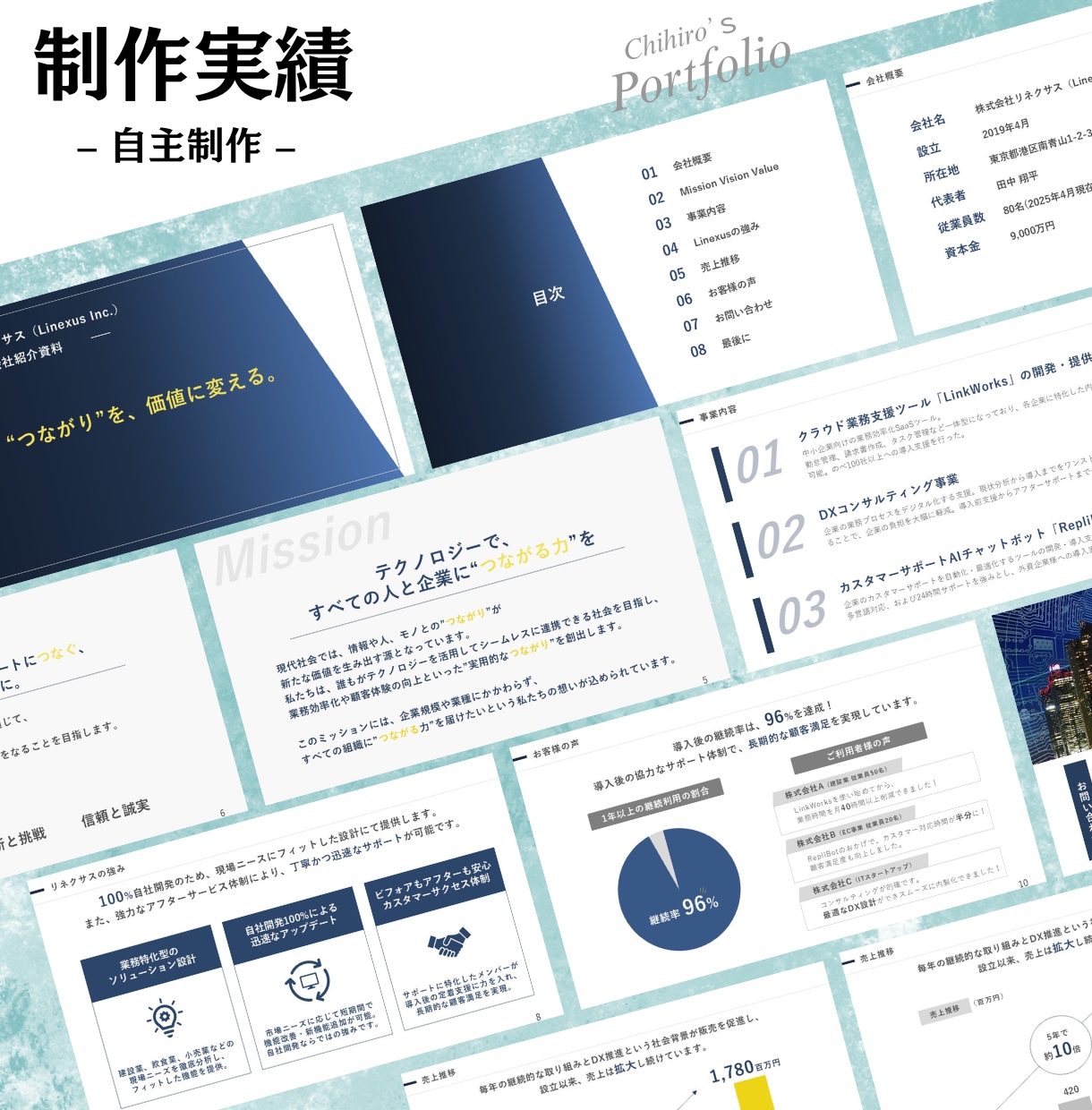 現役toBメーカー企画社員が営業資料を作成します 専門的な内容も伝わる資料へ。あなたの世界観まるごとスライド化 イメージ2