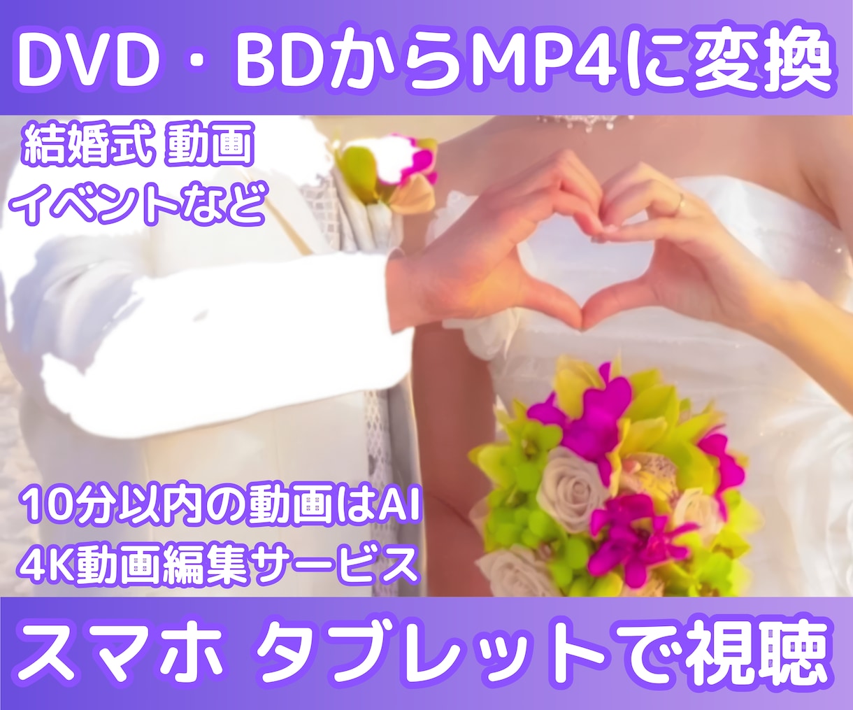 DVD・ブルーレイをmp4データへ編集致します 高品質なエンコード技術でmp4フォーマット変換！ イメージ1