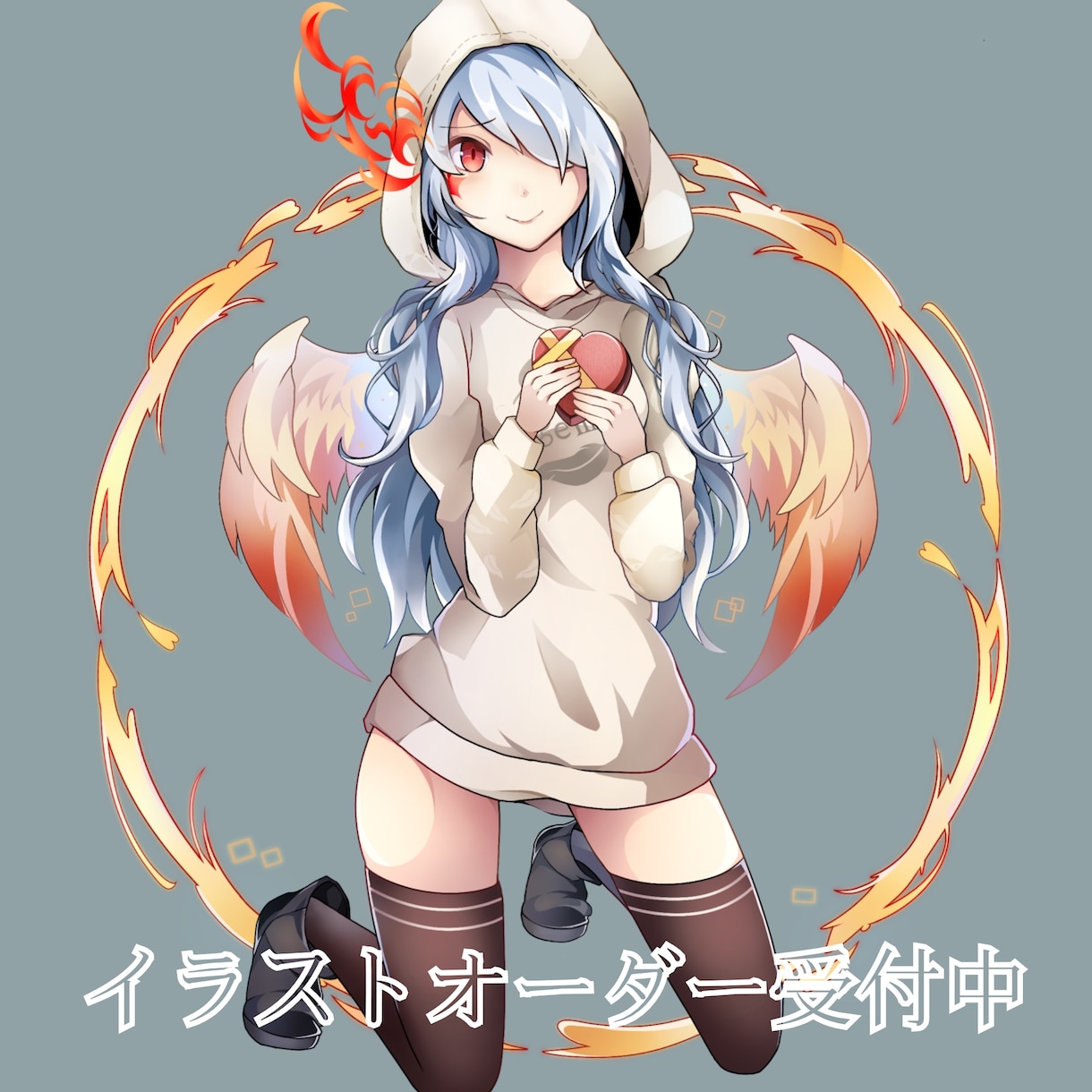 イラストオーダー受け付けます (表示されてある価格は上半身のみの値段になります) イメージ1