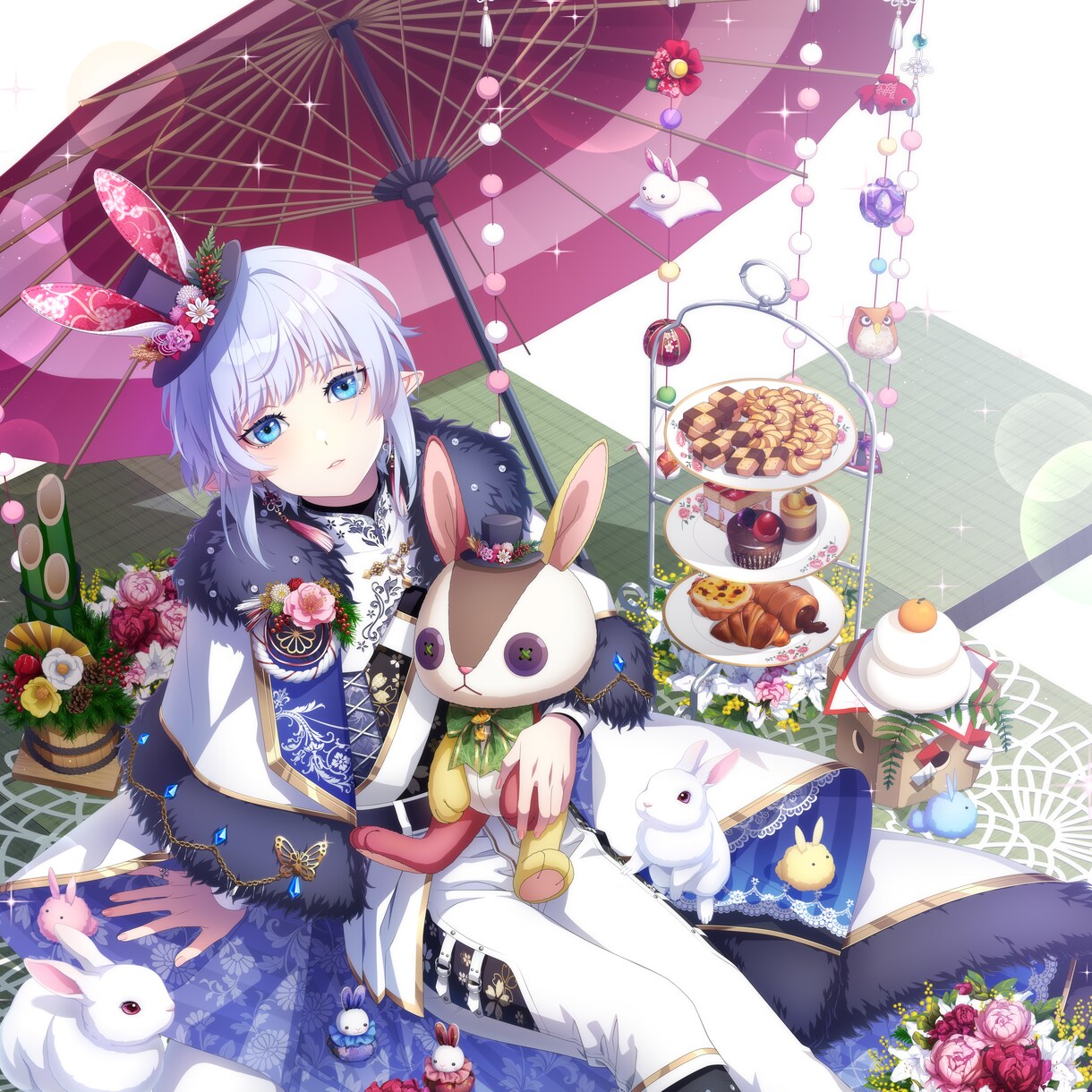 現在ｆ様専用ページとさせていただいております アイコン、MV絵、サムネ、キービジュアル、キャラデザ、立ち絵 イメージ1