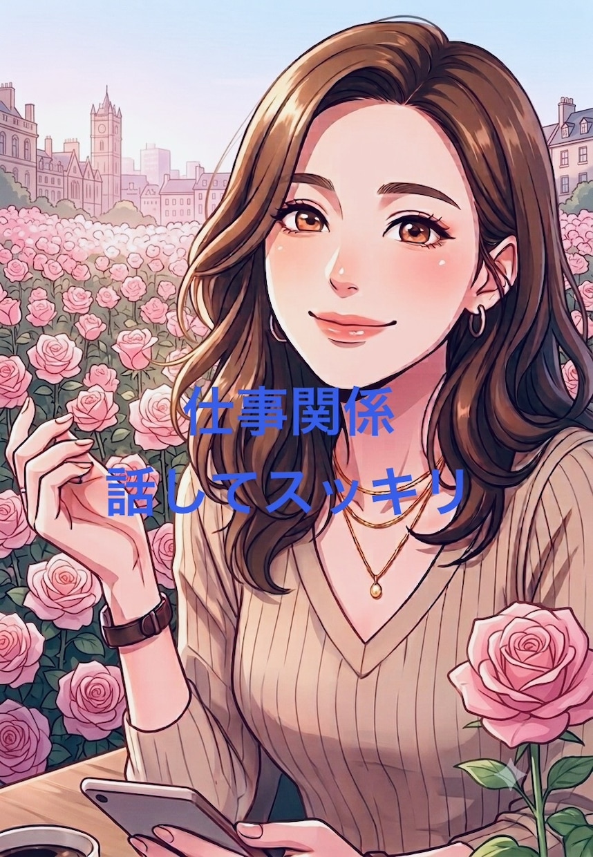 仕事や人間関係、上司と部下の悩み聞きます 朝起きたら仕事に行きたくなるように心軽くします。 イメージ1