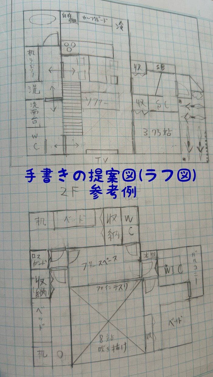 間取り考案.1ヶ月間とことんお手伝いしますます 一条工務店で家作りをした経験で、あなたのお役に立ちたい。 イメージ5