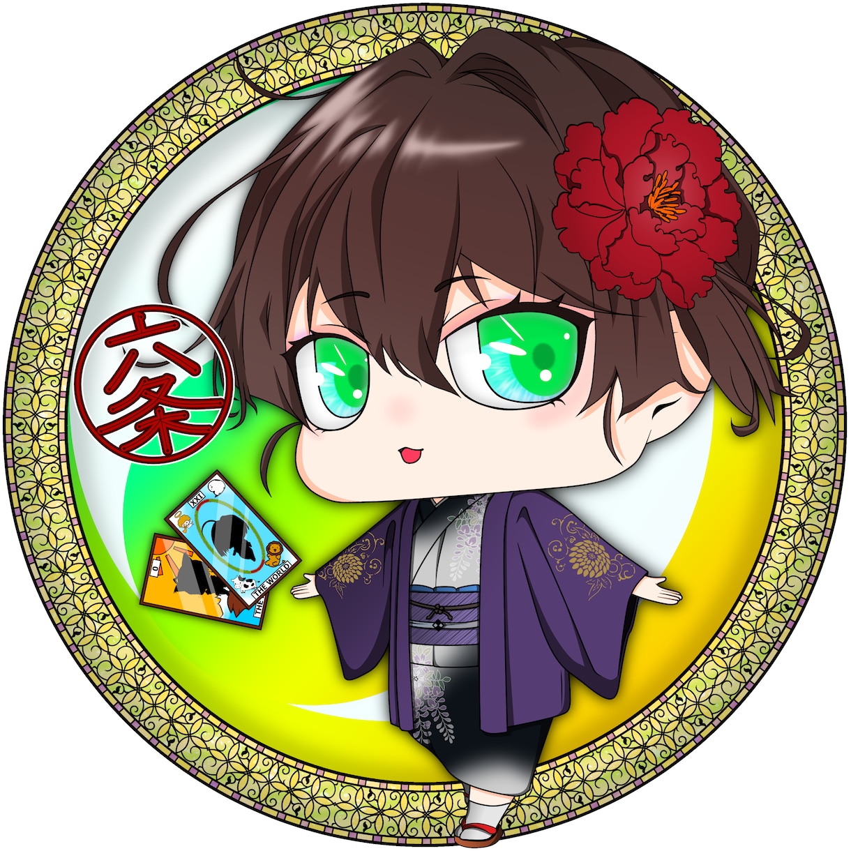 最短24時間納品　❖　チビイラスト作成致します フニフニほっぺのチビイラスト（デフォルメ） イメージ6