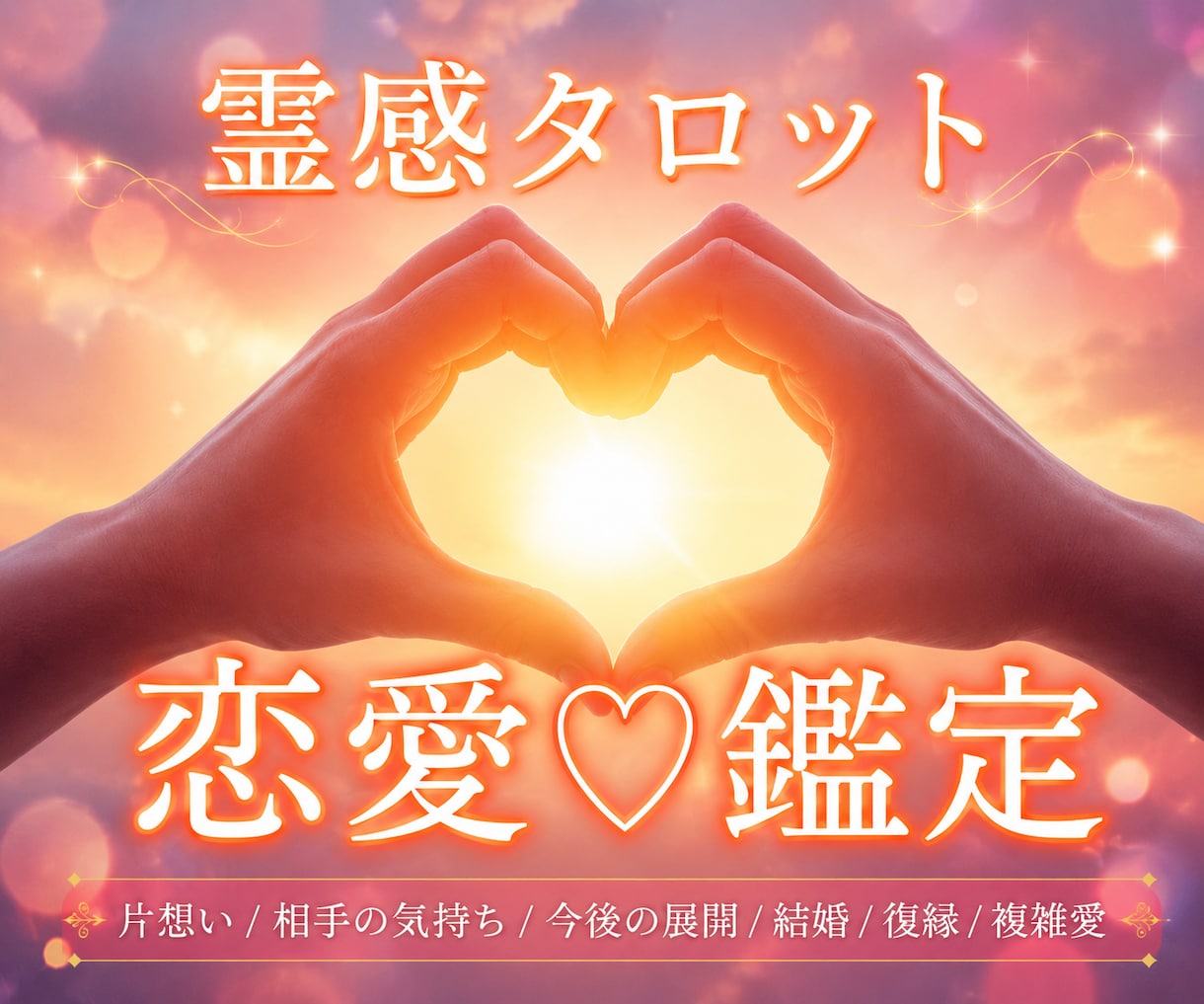 恋愛鑑定❤️あなたの今後の展開❤️占います /片想い/相手の気持ち/今後の展開/結婚/復縁/複雑愛/ イメージ5