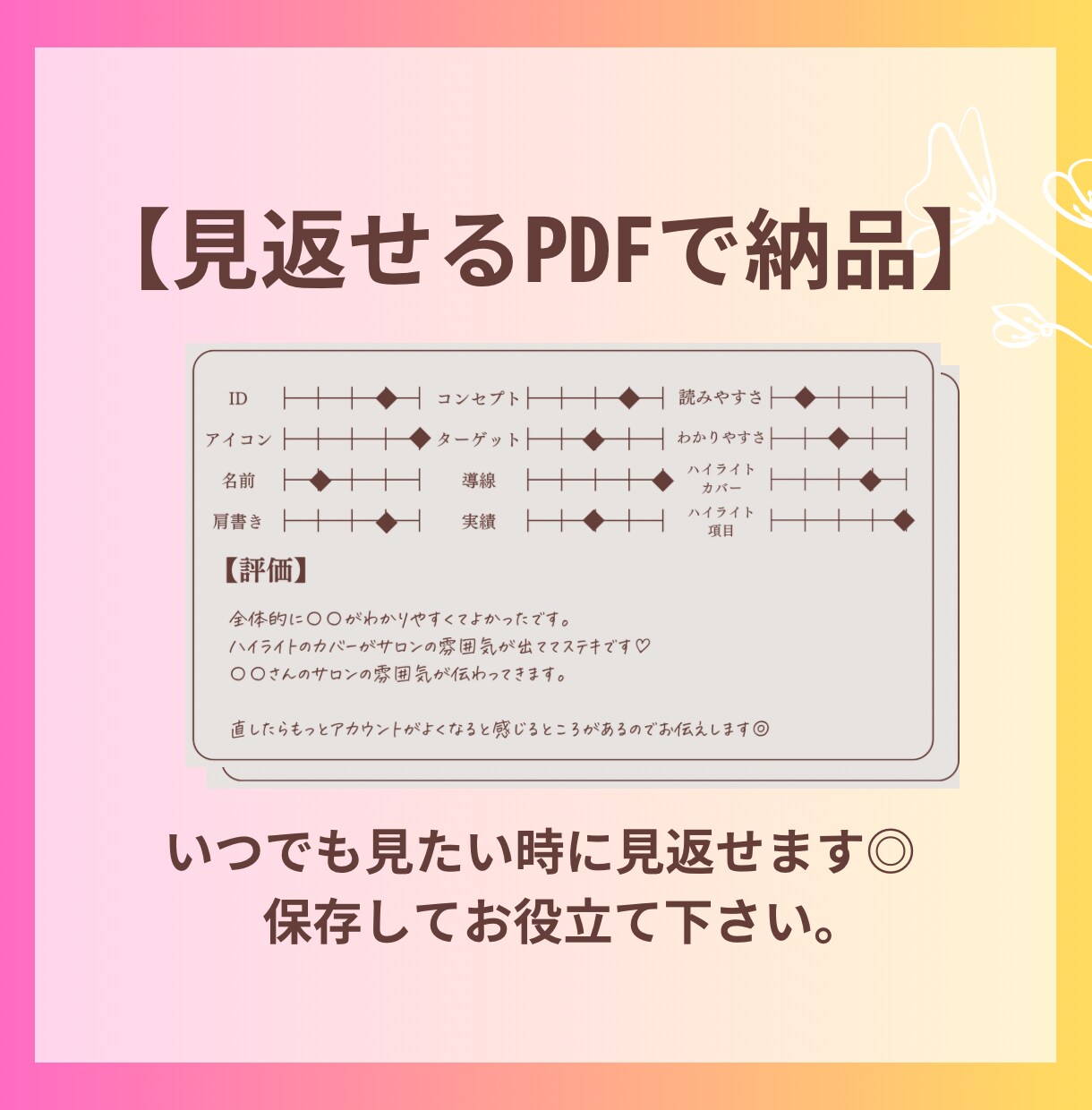 Instagramプロフィール添削します ターゲットへ届くプロフィールを作りましょう イメージ5