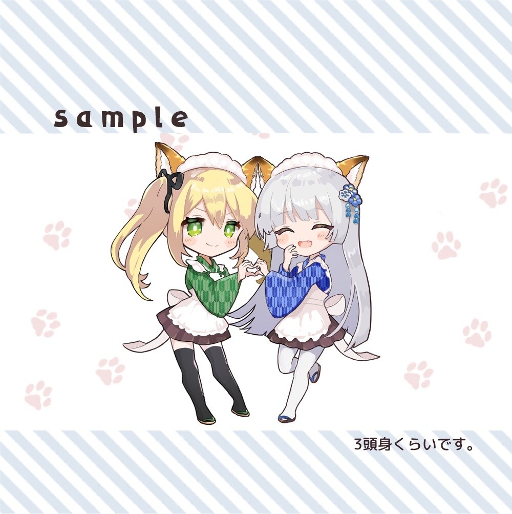 かわいいデフォルメイラスト描きます ブログ、SNSアイコン、グッズ、鑑賞、プレゼントなどに！ イメージ8