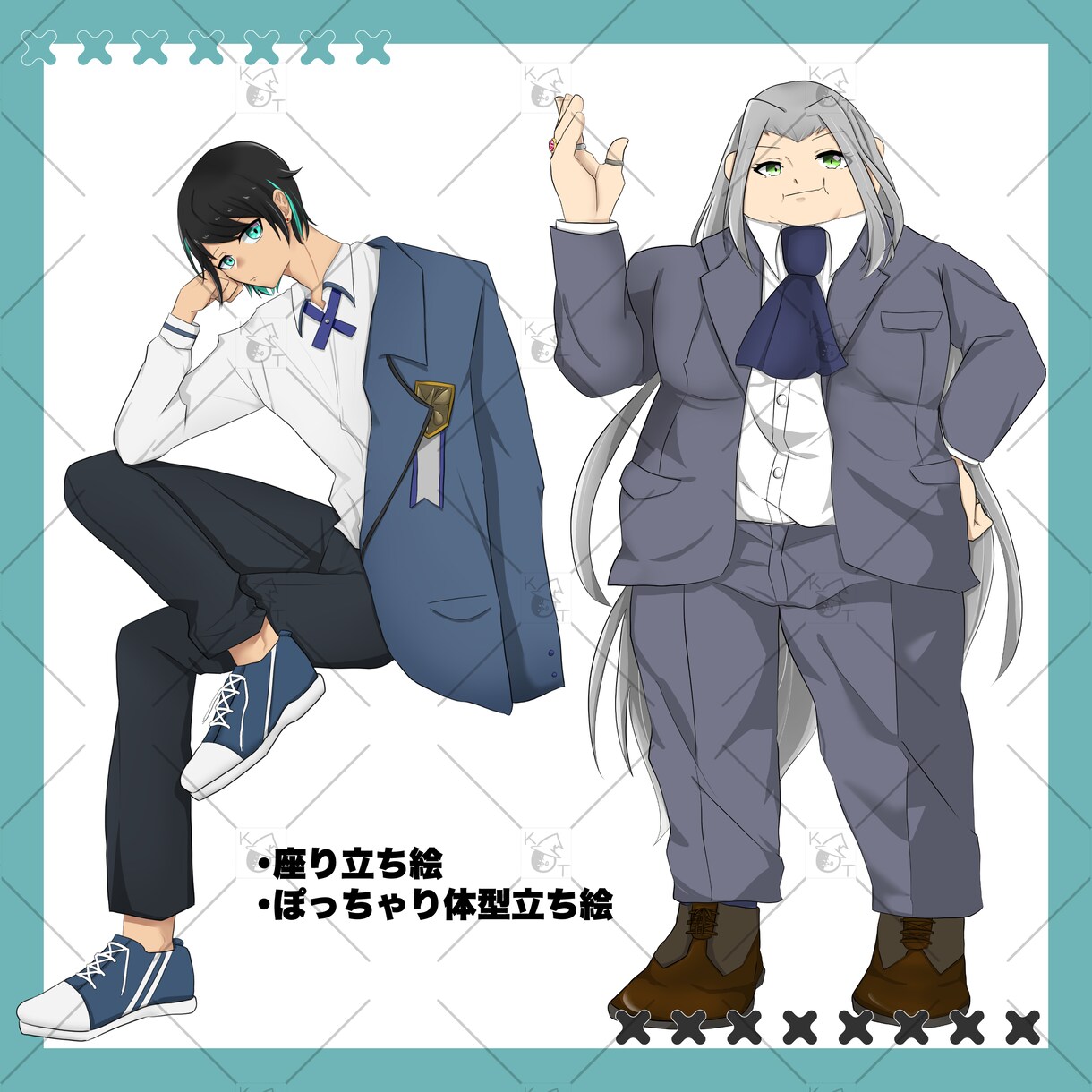 TRPG・IRIAM配信用にもご使用いただけます 一人一人の希望に沿ったキャラクターを貴方の手に イメージ9