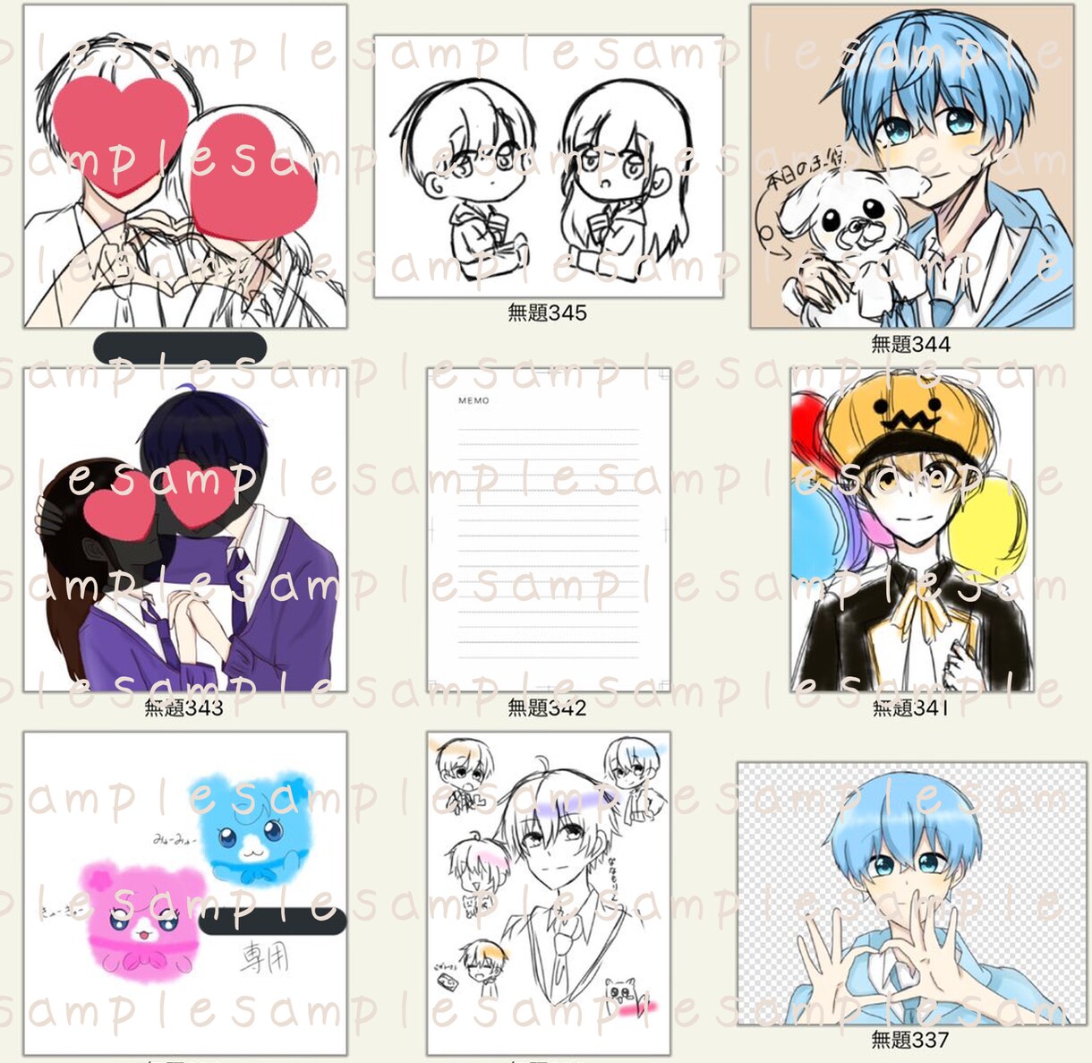 SNS用アイコンや動画内のイラスト描きます 心地よくスムーズなお取引を心がけてます。 イメージ4