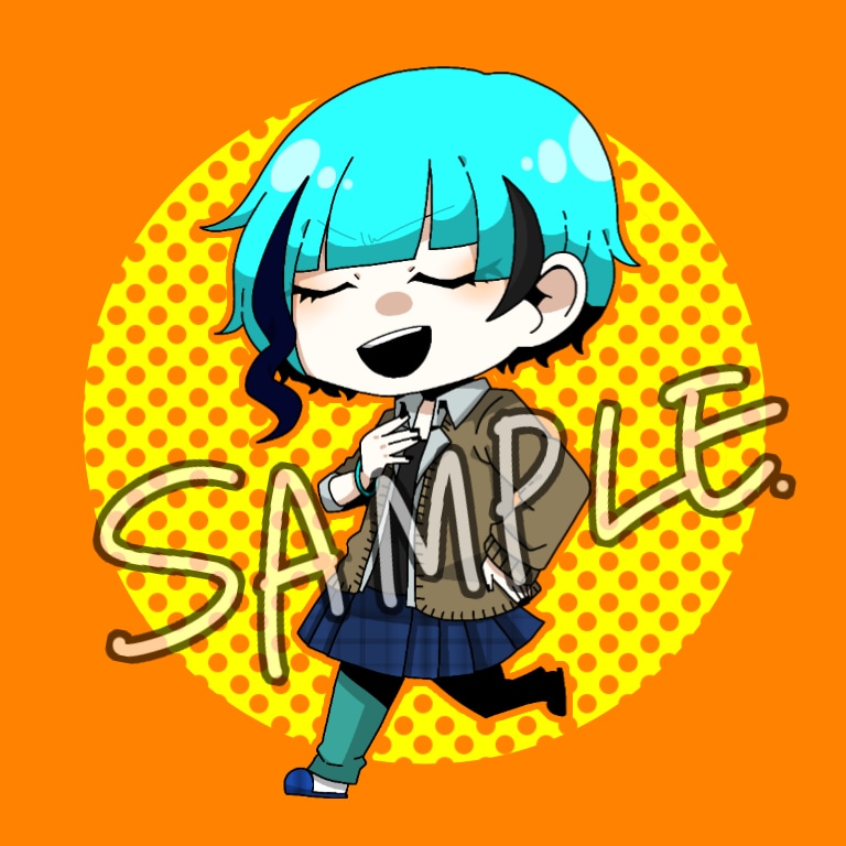 ミニキャラのSNSアイコン描きます かわいい系のデフォルメのアイコンを作成します！ イメージ3