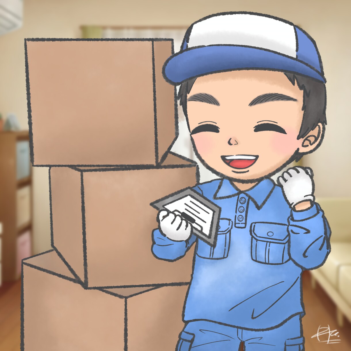 お仕事用の似顔絵描きます プロフィールや名刺の挿絵などに親しみやすい似顔絵がおすすめ！ イメージ3