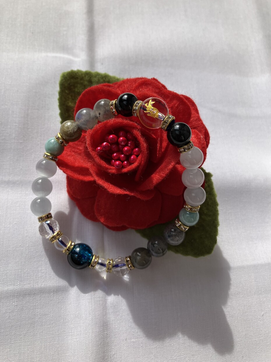 お好みの天然石でブレスレット製作します 〜気分やテーマに合わせて、あなたのための1点を〜 イメージ1