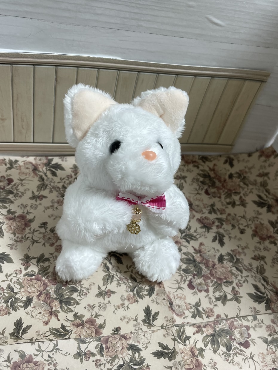 可愛いぬいぐるみキーホルダー制作します ふわふわ素材のぬいぐるみキーホルダーです イメージ1