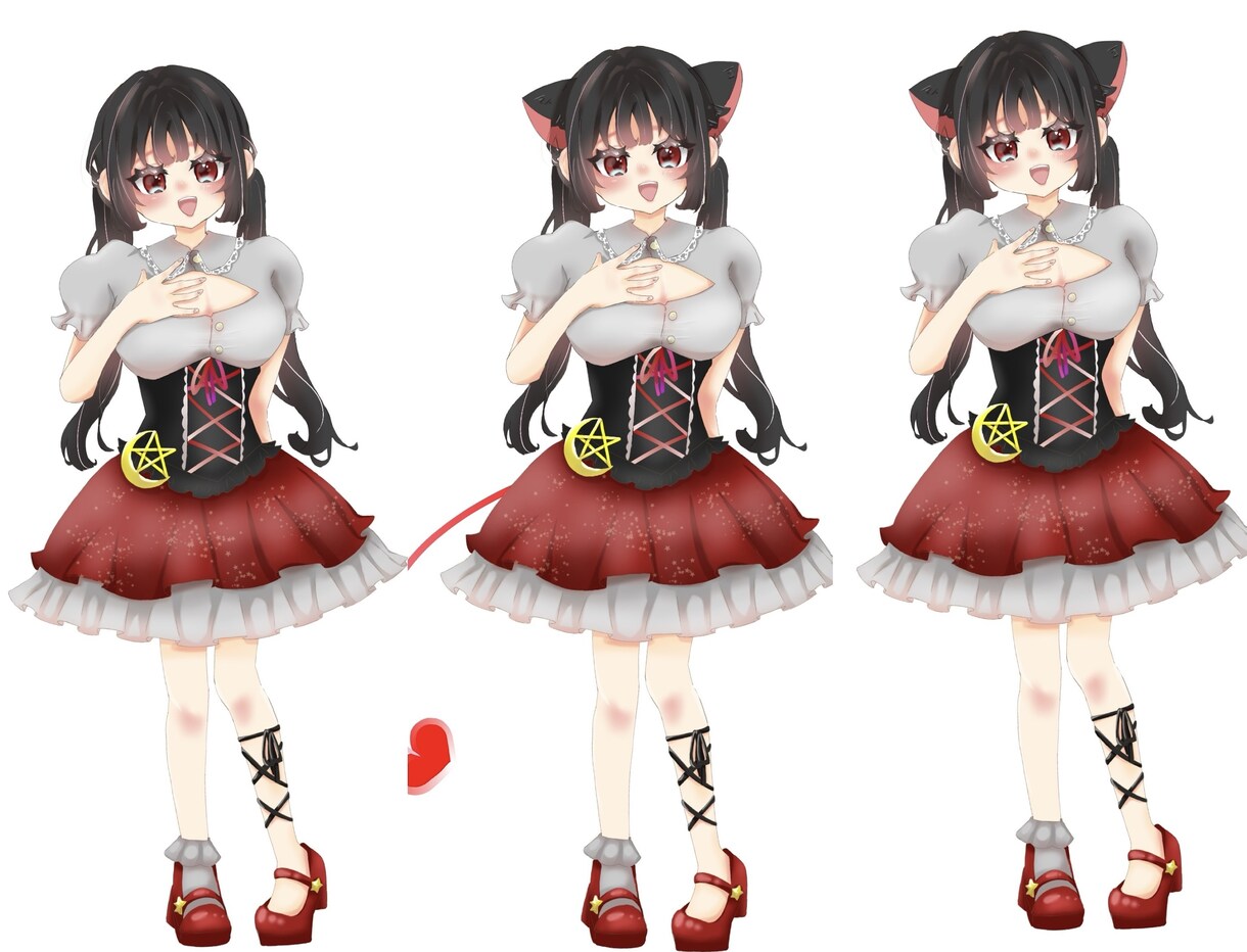 アイコンや動画のサムネ用など目を引く1枚絵描きます かわいいだけじゃ終わらせない1枚絵いかがですか? イメージ3