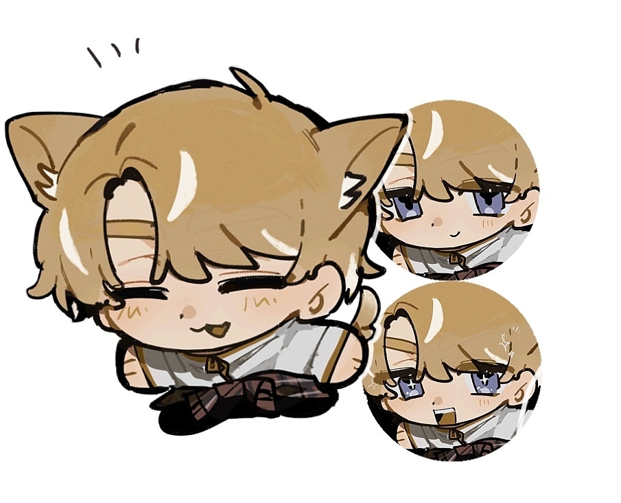 ザカザカ質感のSDキャラ即描きます スピード納品でもちもちSDキャラをご提供します！ イメージ2