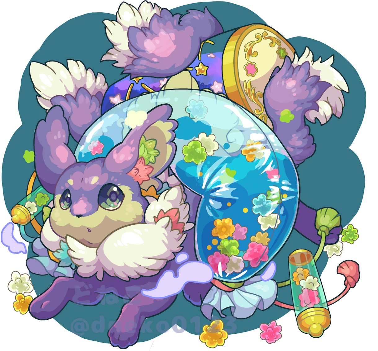 モンスター系イラスト制作いたします ドラゴン、ケモノ、モンスター系のイラストを制作いたします！ イメージ5