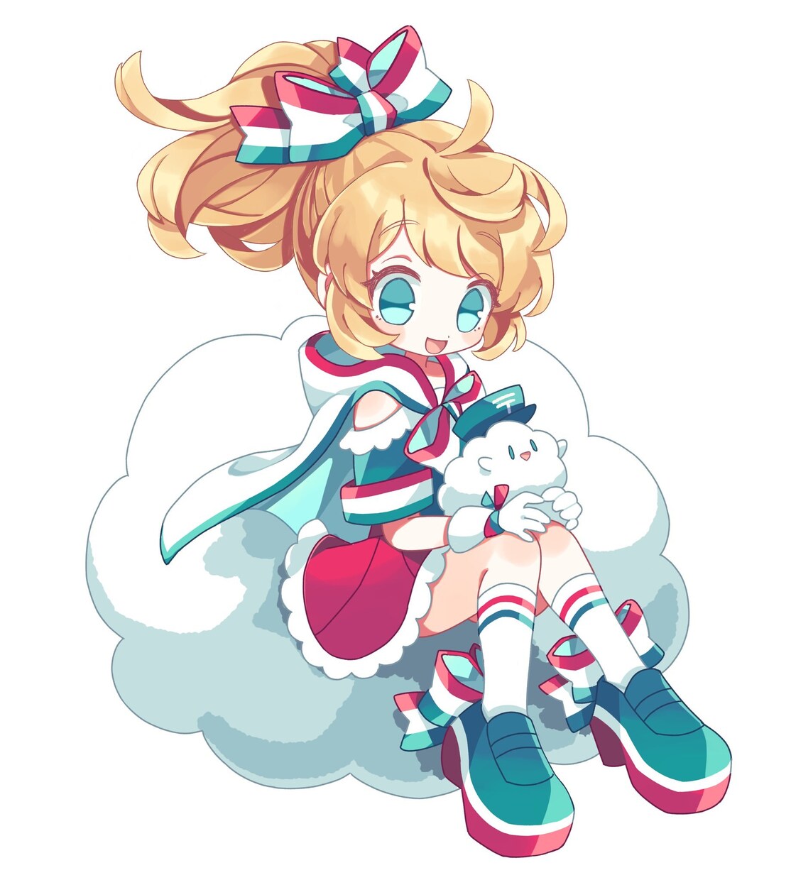 商用OK！全身デフォルメの可愛い立ち絵描きます グッズ・配信・ゲームに使いやすい★あなただけのキャラクター イメージ1