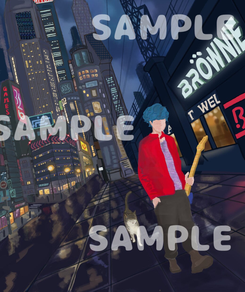 SNS用雰囲気似顔絵、キャラクターアイコン描きます POPでカラフルなタッチで幅広い絵柄に対応！ イメージ2