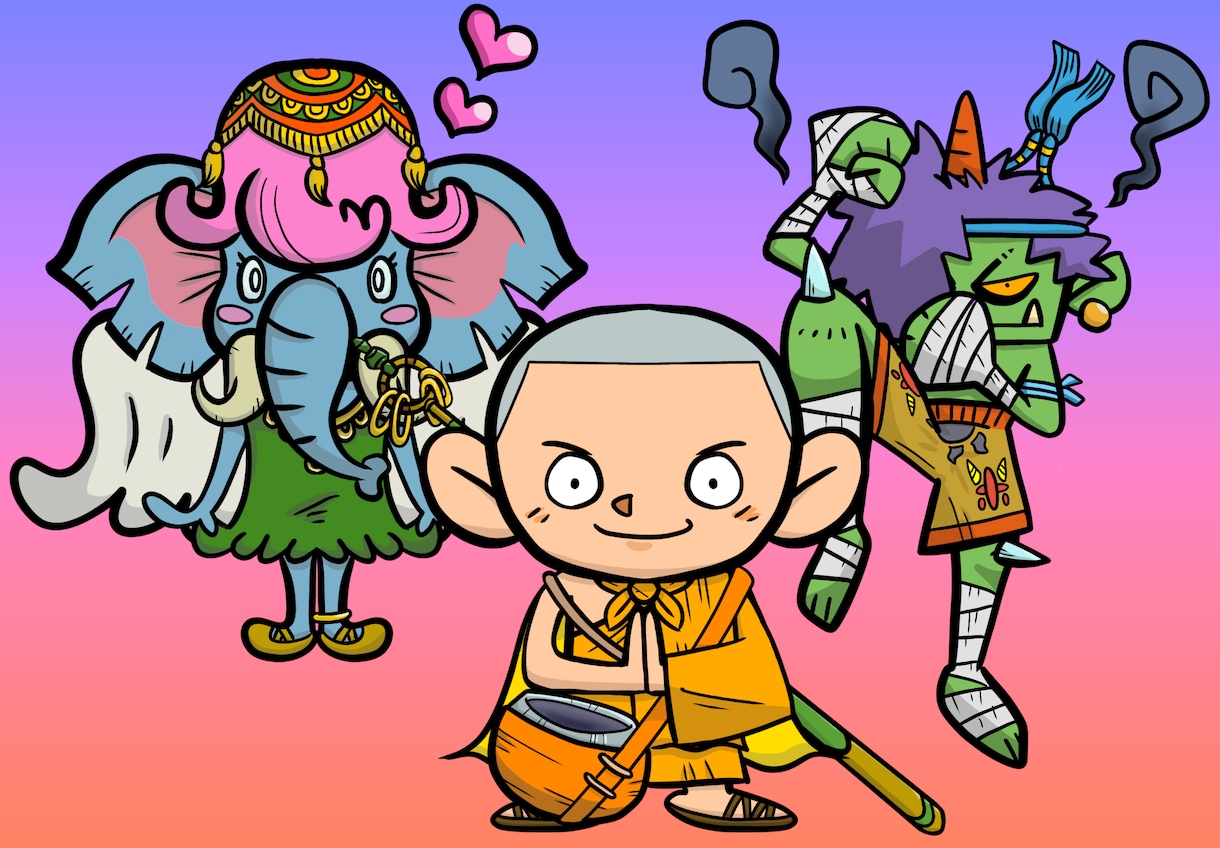 テーマに沿ったオリジナルのキャラクターを製作します ◎アイコンやブログのマスコットに！商用OKです！ イメージ3