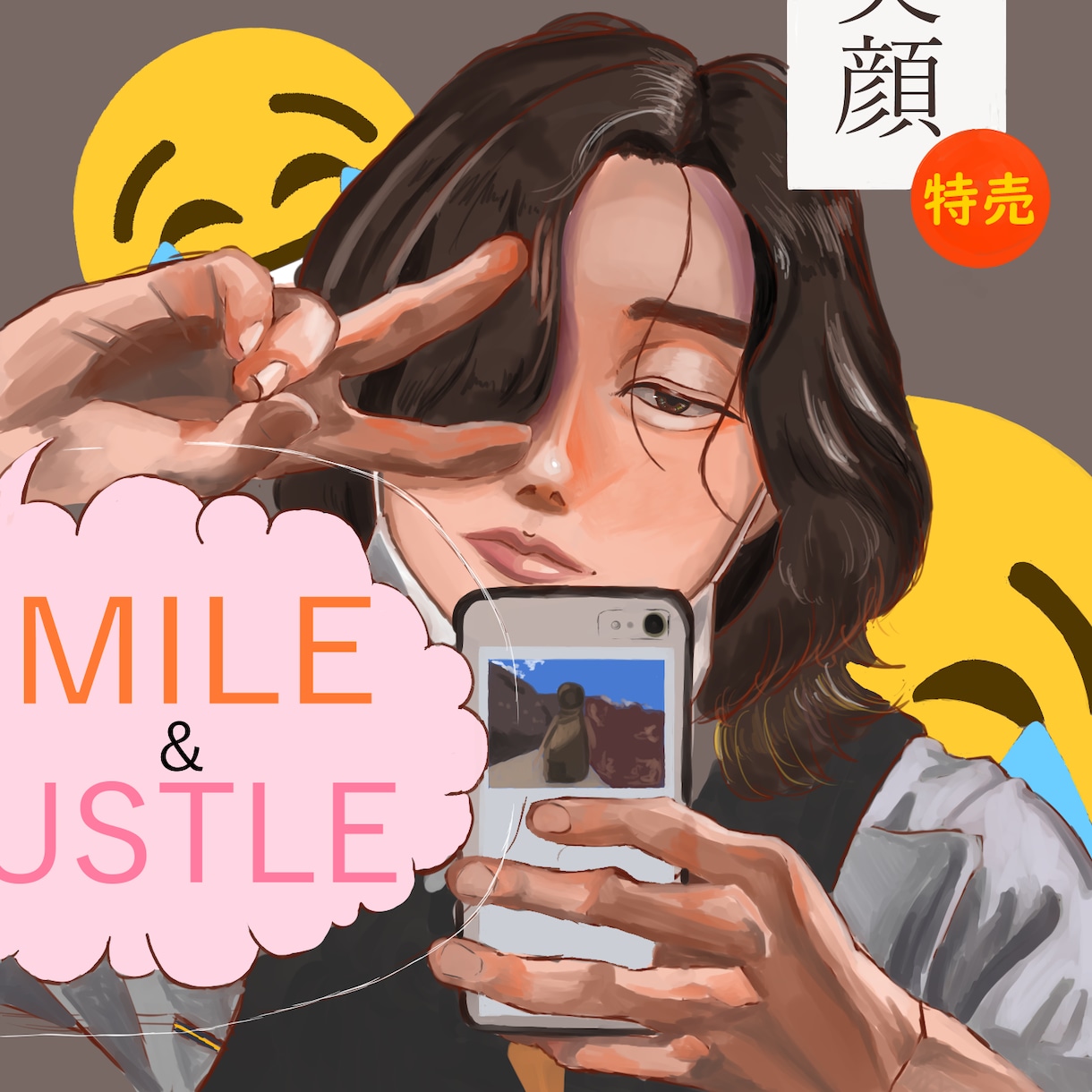 商業利用込。絵柄寄せアイコン～背景なんでも描きます 理想通りの物をお届けします。お気軽にお声がけ下さい。 イメージ1