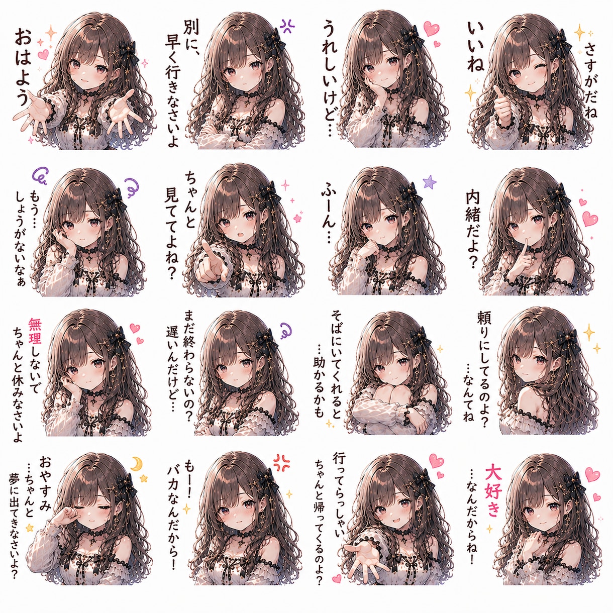 写真を送るだけで、うちの子を可愛いアイコンにします うちの子の写真で世界に一つのLineスタンプを作ります イメージ5