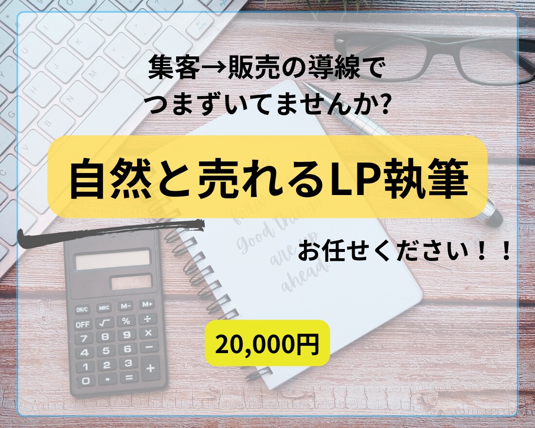 SNS頑張っても売れない…を解決するLP執筆します SNS×LPの成果を最大化する“売れる導線”つくります イメージ1
