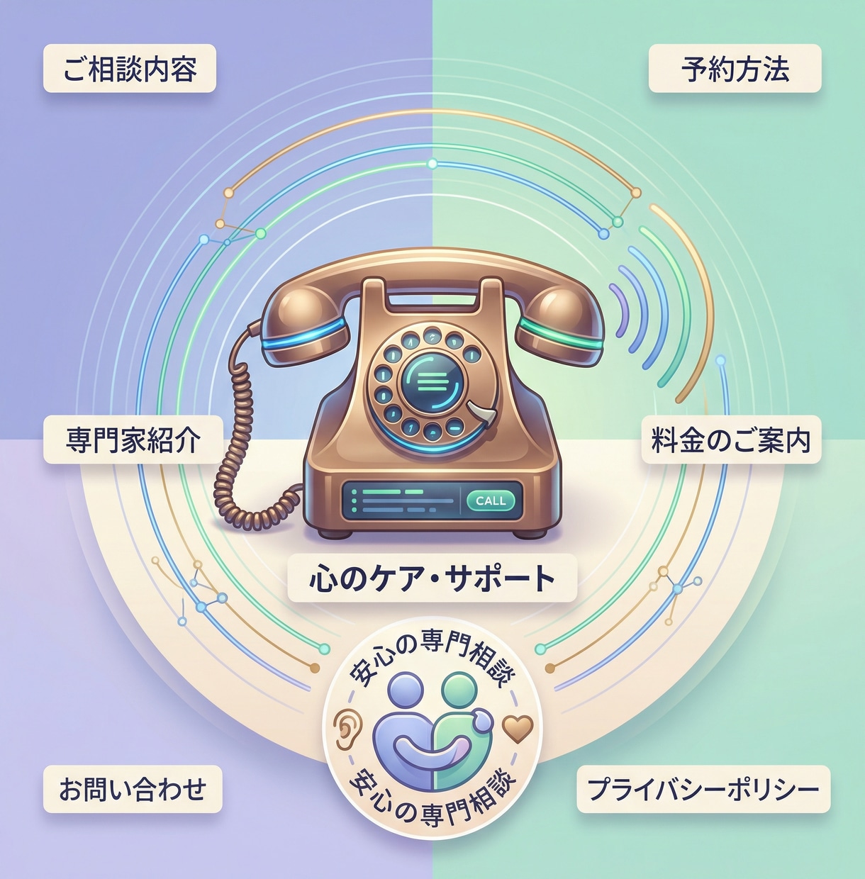 お悩み解決サポートます お話お聞きします【電話で愚痴聞き・悩み相談】 イメージ1