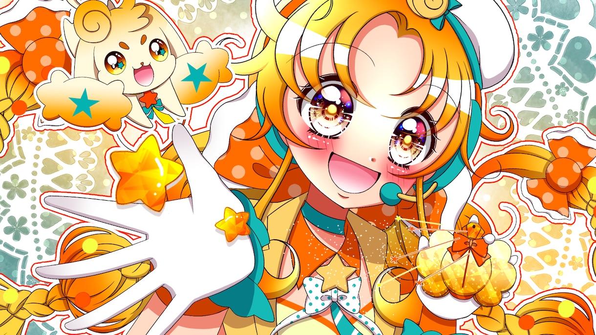 可愛くて目立つ！少女漫画風な動画イラストを描きます MV・歌ってみた・プレゼント・結婚式・アピールなどにいかが？ イメージ8