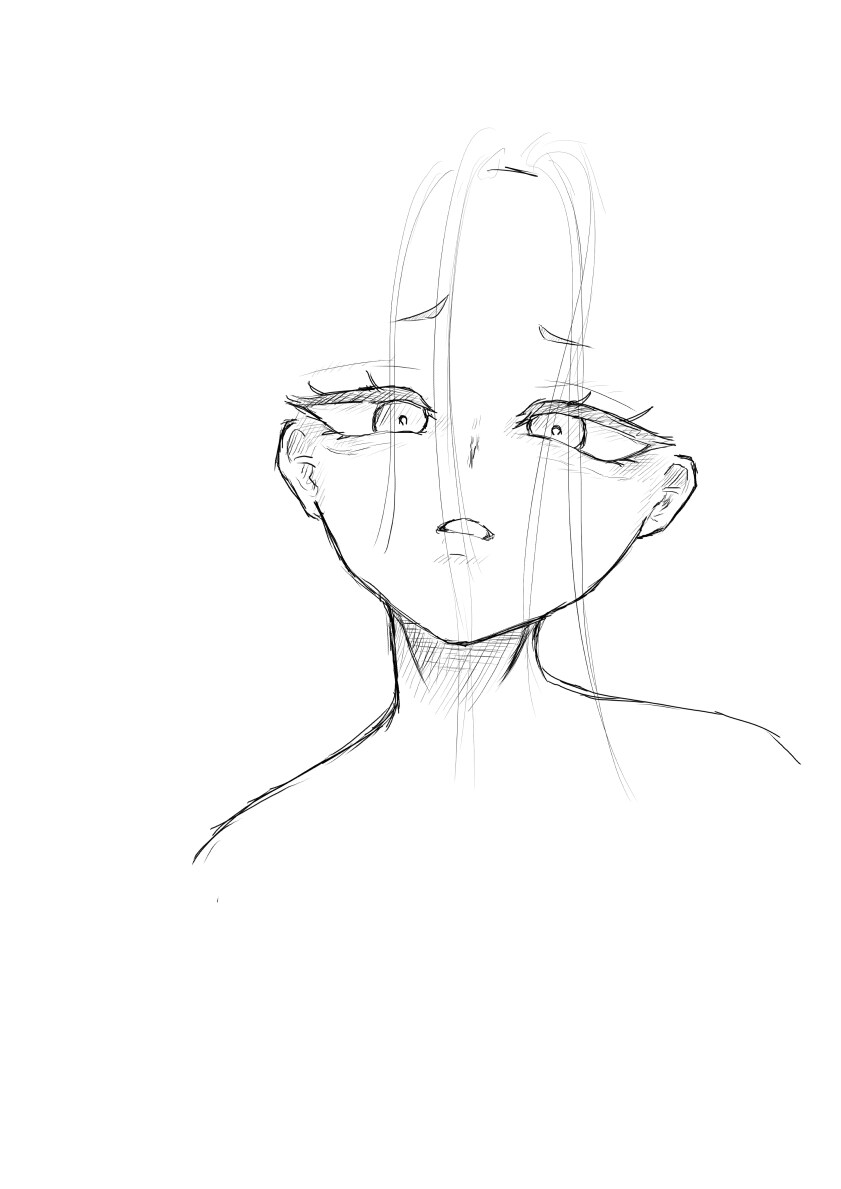 モノクロでかっこいい、かわいいイラスト描きます 何でも要望に応えます　全身や色塗りのオプションもあります イメージ1