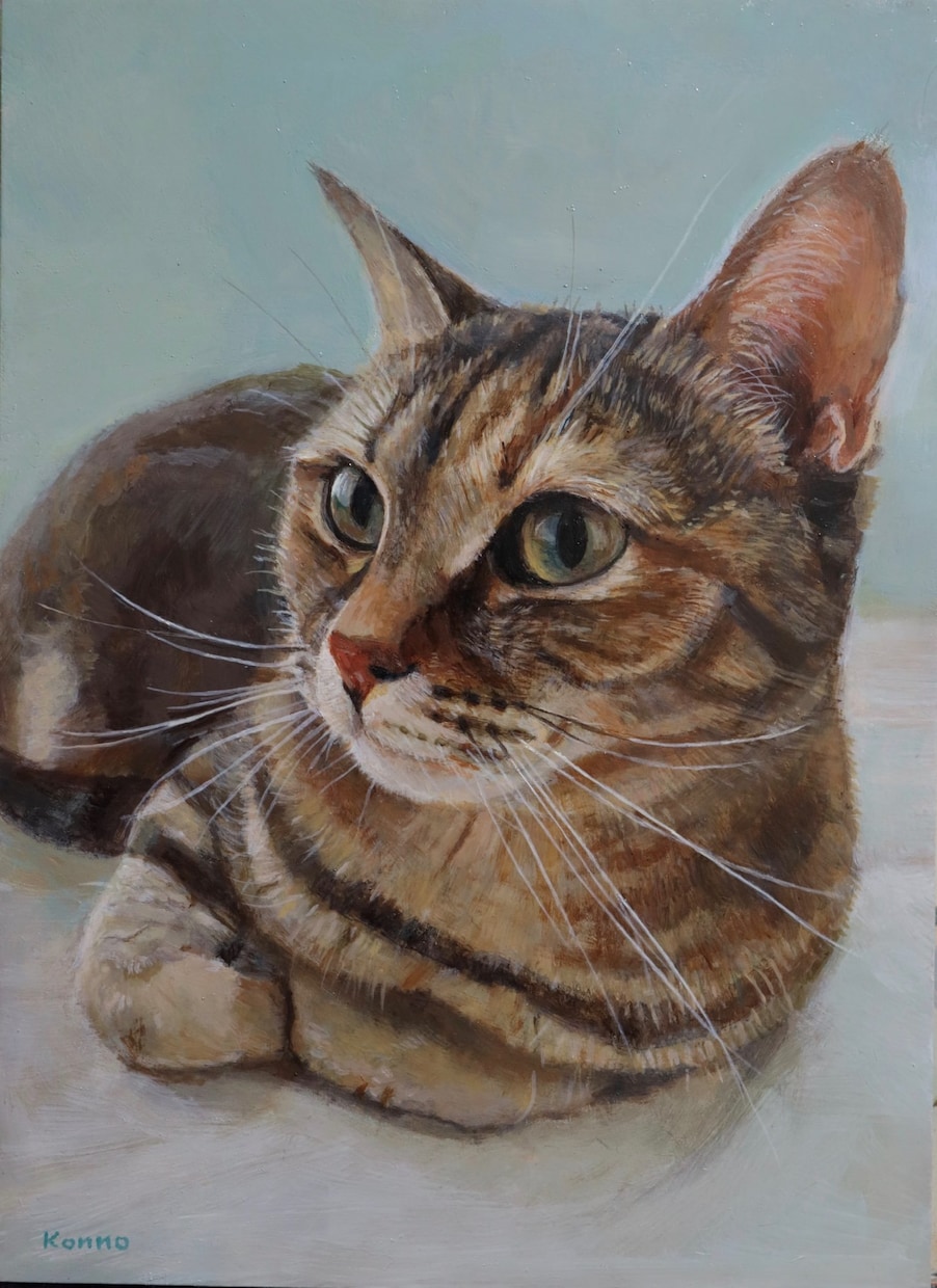 プロの画家が油絵制作いたします プロの画家が本気で全力で制作いたします (著作権譲渡可能) イメージ2