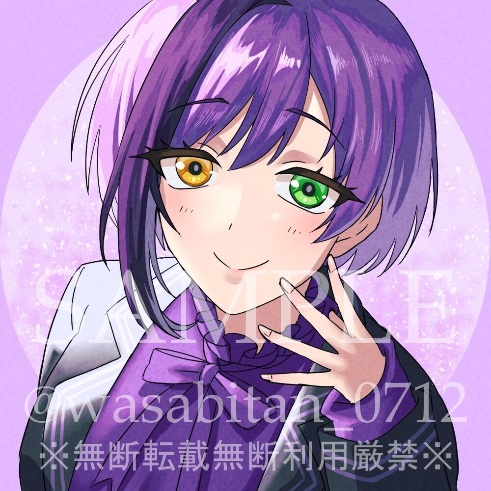 元ソシャゲ会社のデザイナーがアイコン描きます 配信者、ブログ、歌い手、Vtuber、個人など活動者に！ イメージ4
