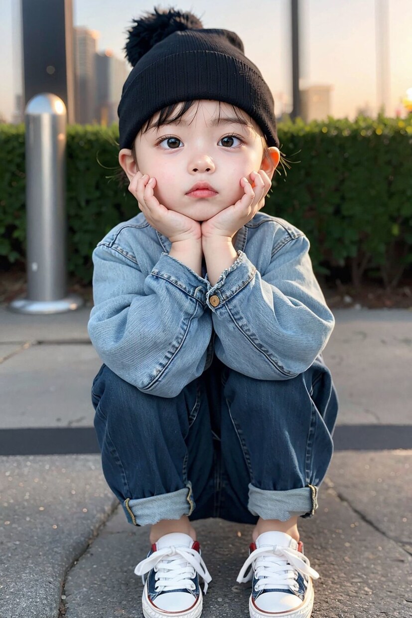 男女の年少者・赤ちゃんの画像生成代行します AI画像による男女の画像生成代行 イメージ8