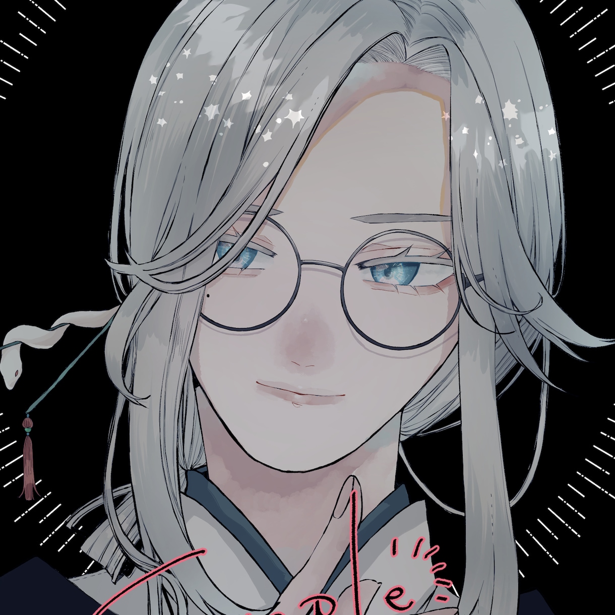 SNS向けのアイコンを描きます キラキラとした瞳のイラストを提供致します！ イメージ2