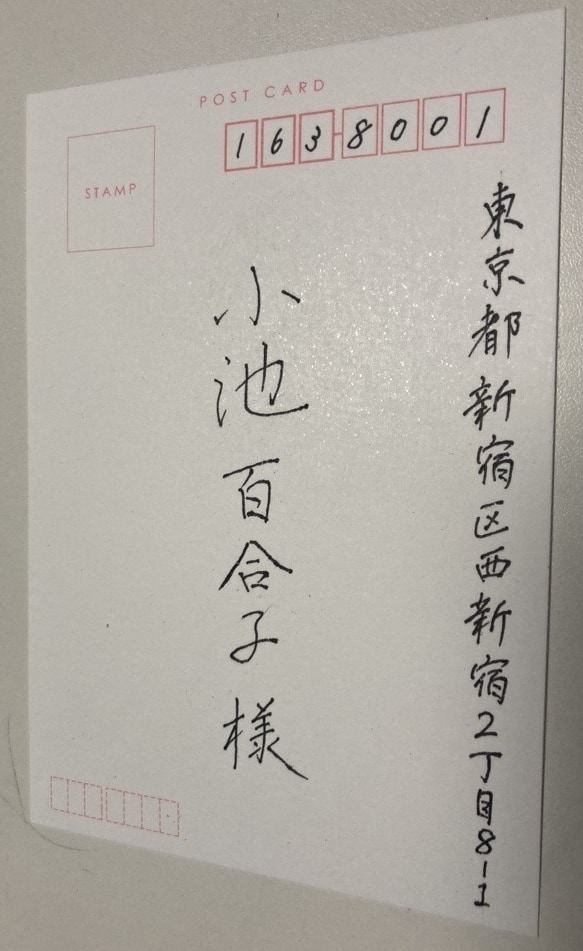 宛名代筆】ハガキ、年賀状の宛名代筆請け負います 【送料込み/20枚から】心を込めた宛名書きの代筆請け負います イメージ2