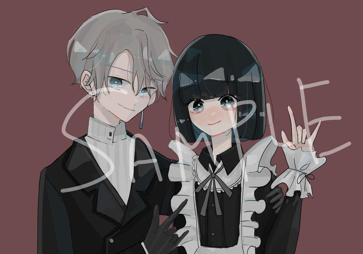 アイコン、ヘッダー用等のイラストを描いています 依頼にはできるだけ応えます。価格はできるだけ抑えます。 イメージ2