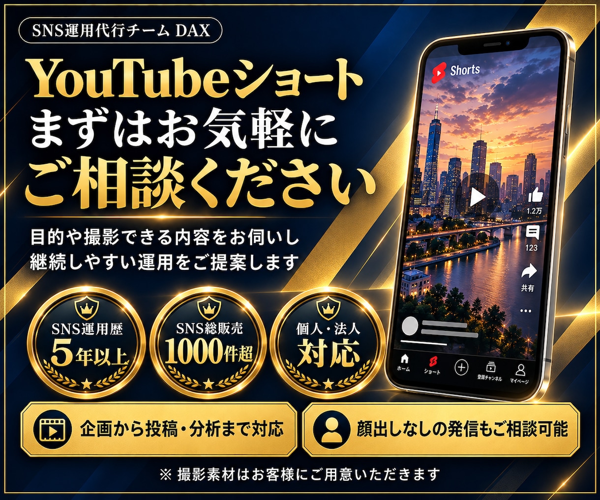 Youtubeショート運用代行します 企画・台本・編集・投稿までYouTubeショート丸ごとお任せ イメージ6