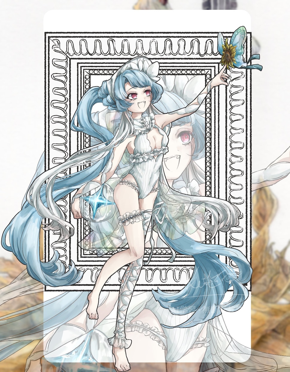 TRPGの立ち絵描きます フリルやリボンの衣装、少女が得意です。 イメージ2