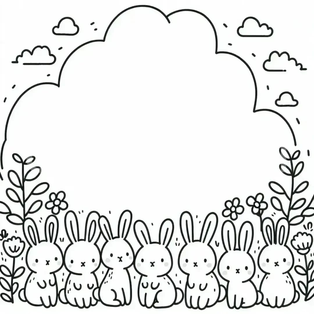 小さいお子さん向け塗り絵イラスト作成します 楽しみながら創造力を育む、シンプルで魅力的な塗り絵セット イメージ3