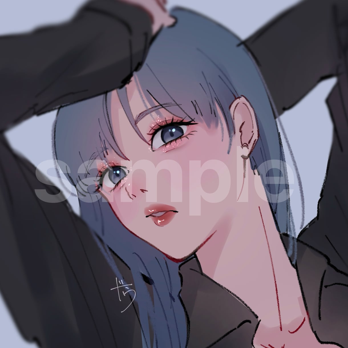 先着3名限定【特別価格】アイコンイラスト描きます 女の子が得意です 実績作りのため限定価格です イメージ2