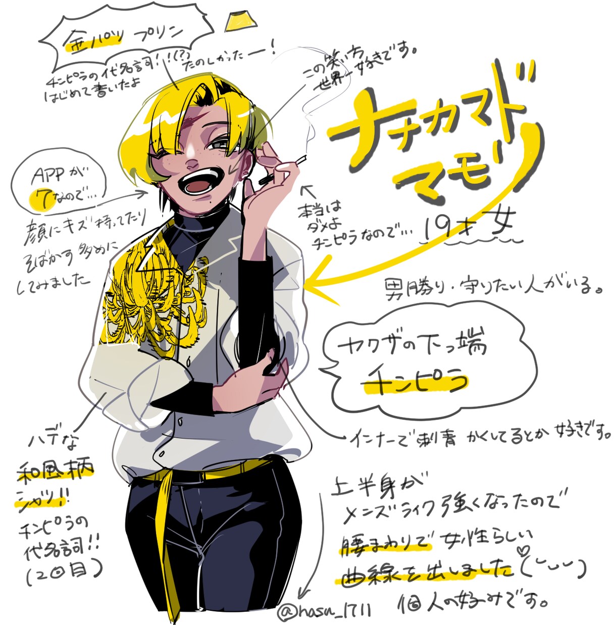 立ち絵描きます 【表情差分2つ付き】TRPG等のお供にもどうぞ！ イメージ9