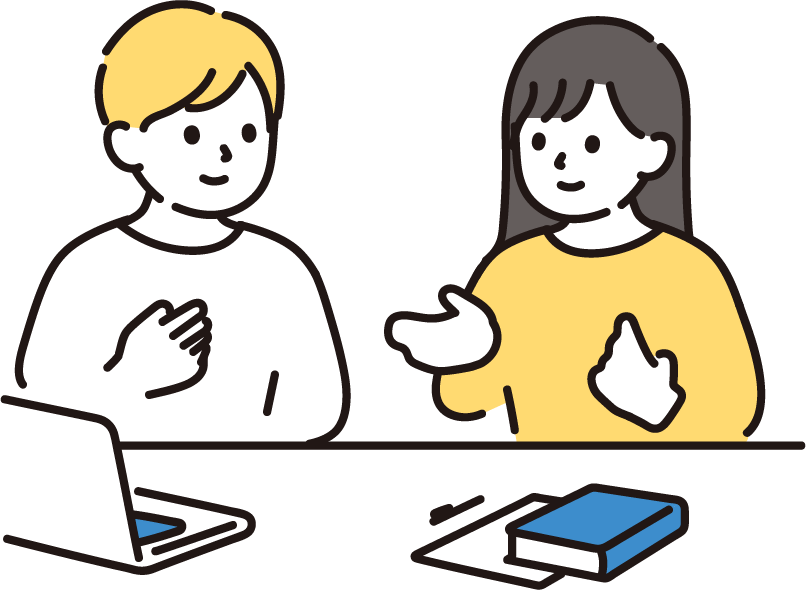 働く意味を一緒に見つけます 働く意味を”誰かと”一緒に見つける場所 イメージ1