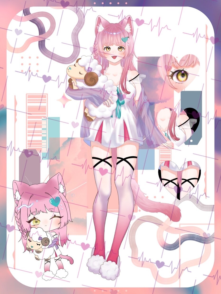 立ち絵描きます 可愛い女の子が得意です！色んな衣装挑戦中 イメージ3