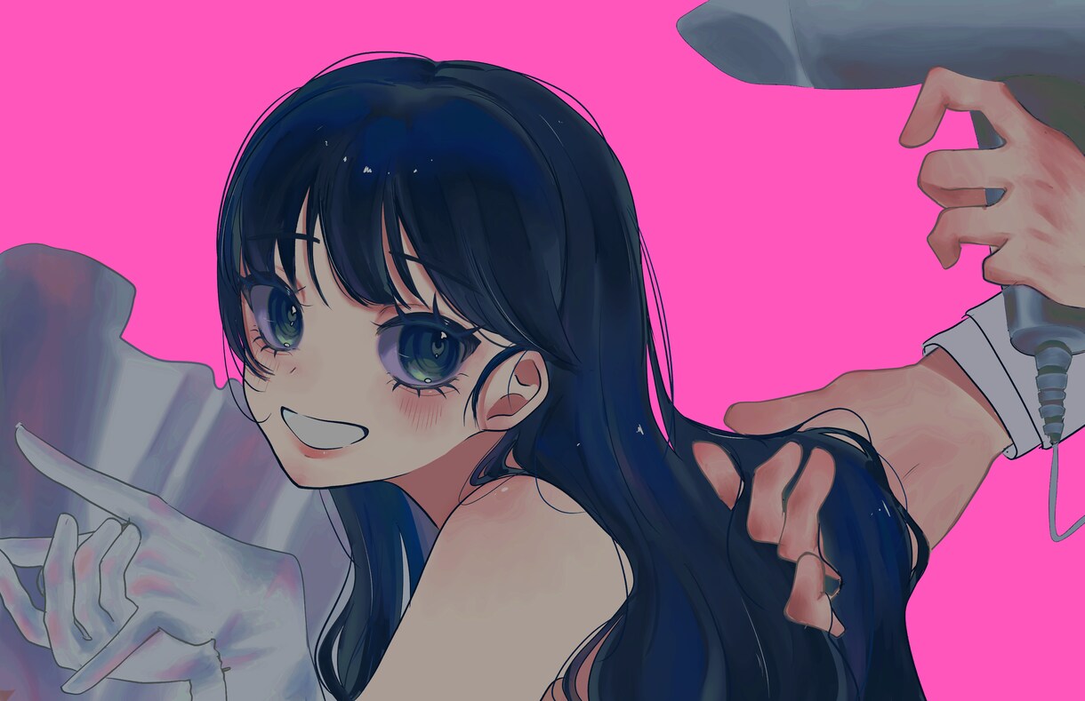 本家に寄せたタッチで歌ってみたサムネイル描きます 書き下ろしも大歓迎！貴方が求めるサムネイルをつくります！ イメージ4