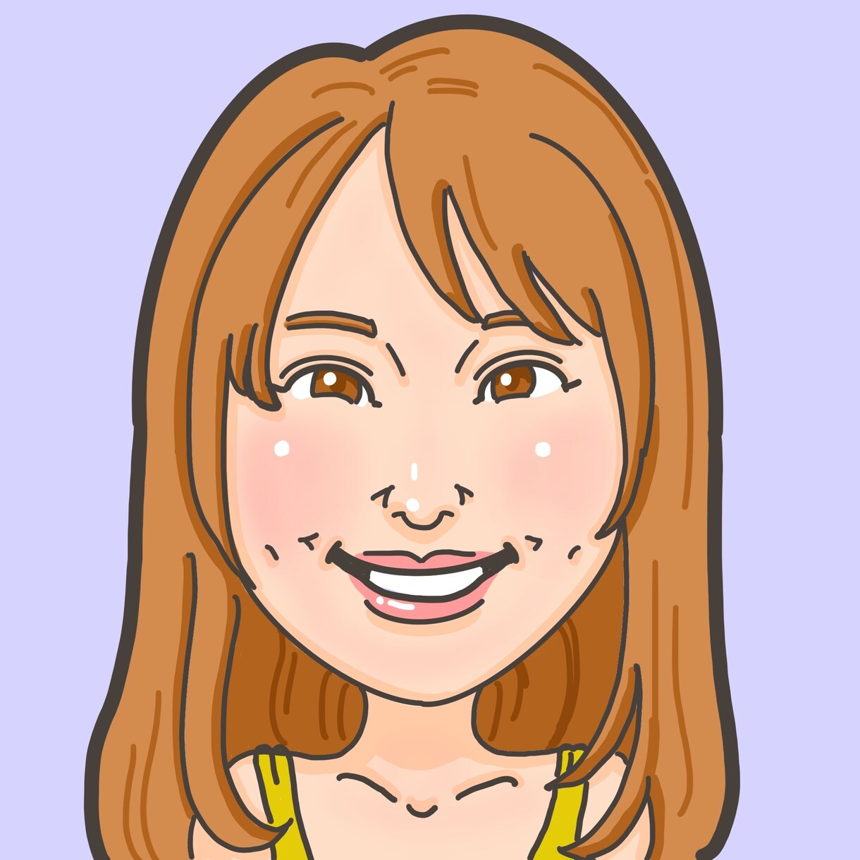 柔らかいタッチの似顔絵を描きます 。アイコンや名刺に使って自分をアピール！ イメージ7