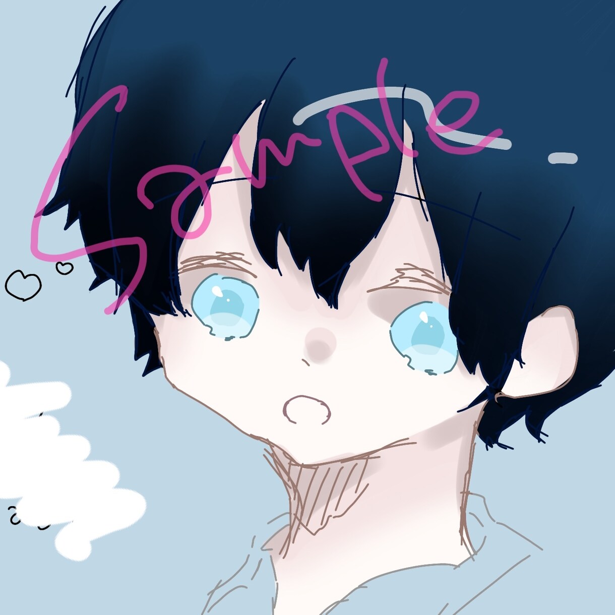 アイコンを描きます なるべくはやくお届けするのをがんばっています イメージ1