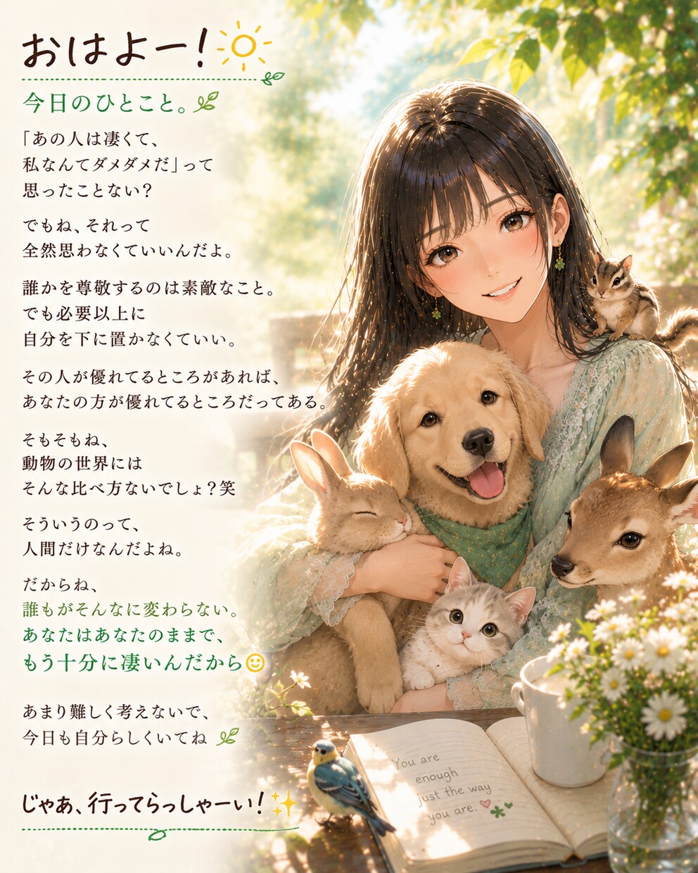 恋愛・人生・心のモヤモヤ、優しく受け止めます 一人で悩まないで。心にそっと寄り添います イメージ10