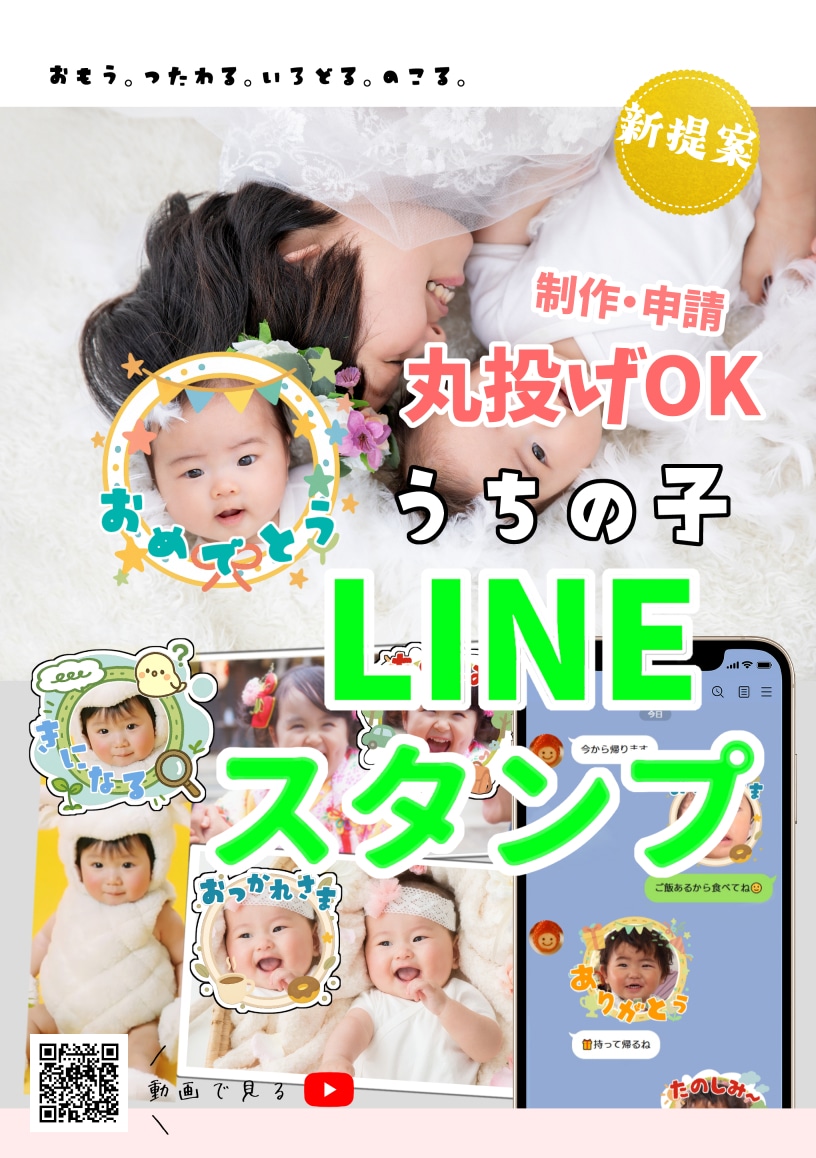 LINEで使える！動くスタンプ8個を作成し／ます 丸投げOK‼️思い出の写真を普段遣いできるスタンプに！ イメージ1
